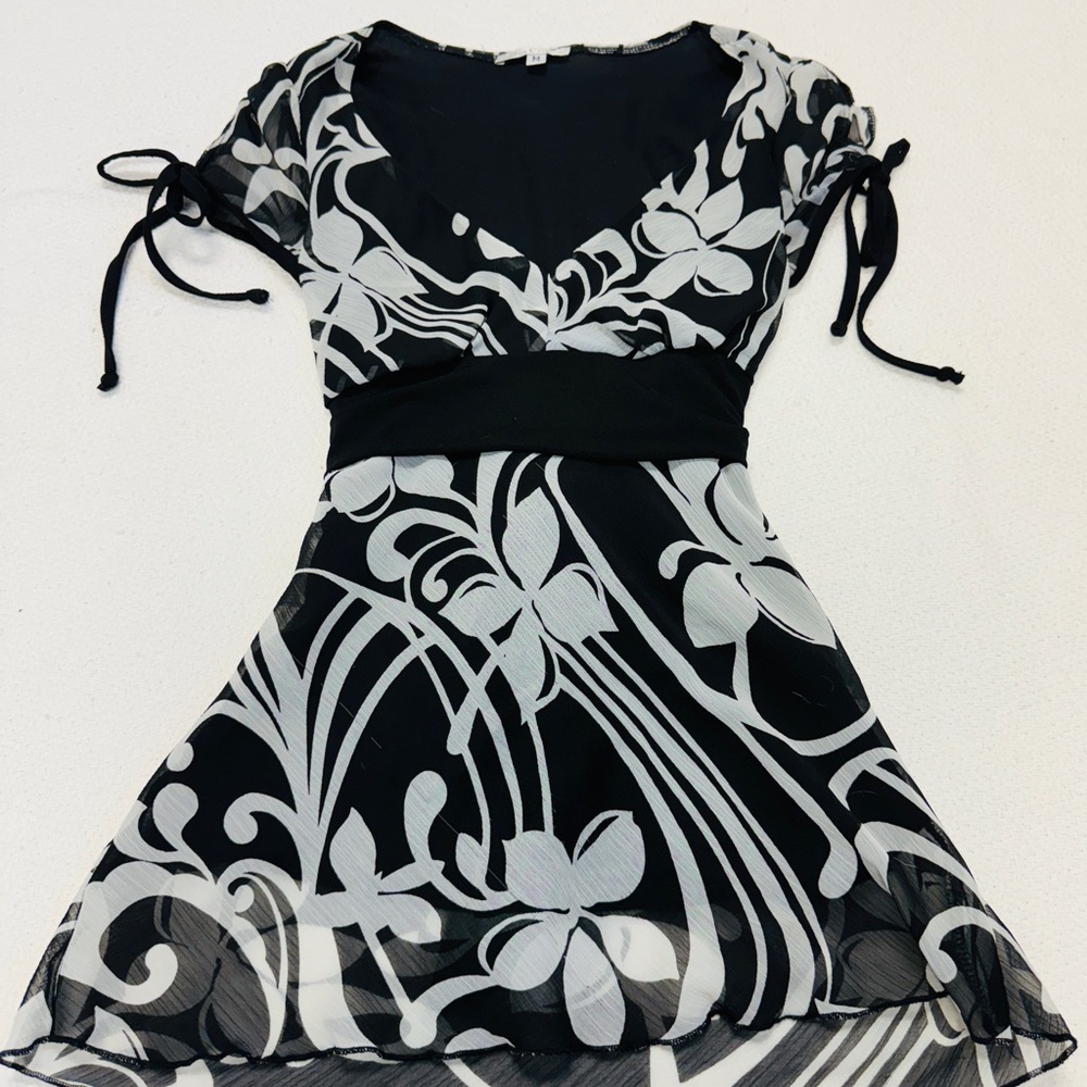 Moa Moa Monochrome Dress